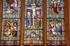 East window stained glass, 1911