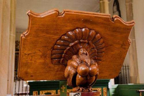 The turkey lectern