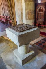 The 13th-century font