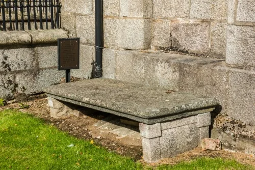 The grave of Peter Grant, the last Jacobite soldier