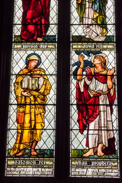Old Testament figures, by Burne-Jones