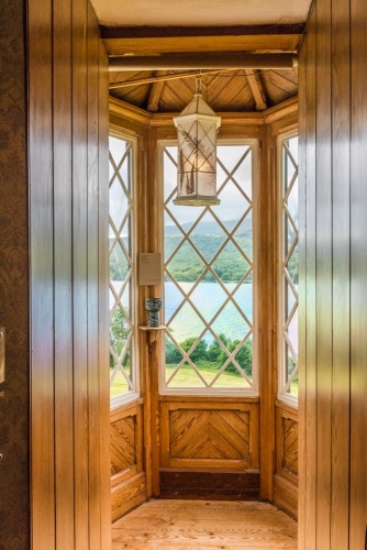 Ruskin's famous turret room