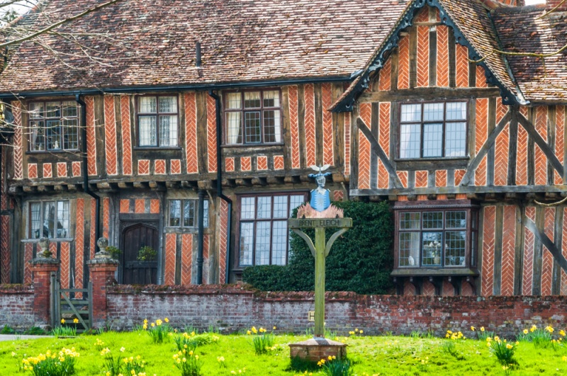 A timber-framed building in Brent Eleigh, Suffolk