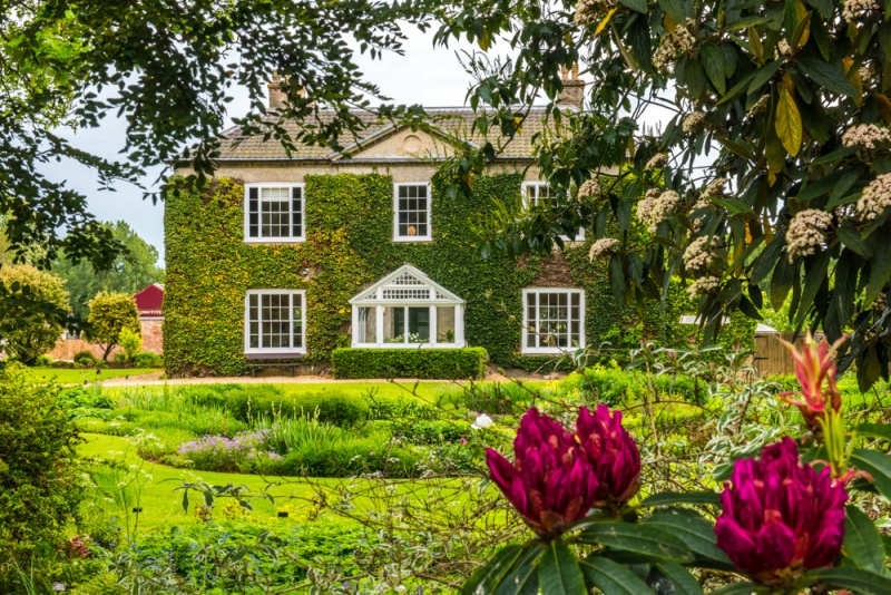 Bressingham Hall from the gardens