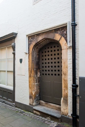 The original medieval door