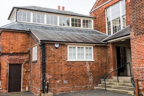 Entrance to the Monitorial Classroom
