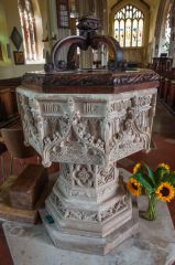 The ornate font