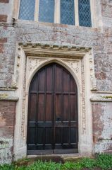 West tower door