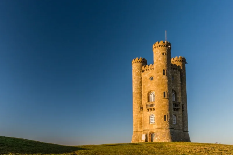 Broadway Tower on an early winter afternoon