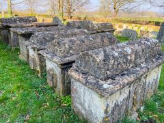 The Chadwell wool bale tombs
