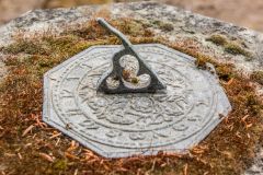The garden sundial