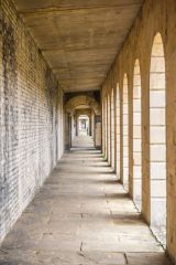 Looking along the Colonnade
