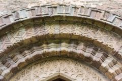 12th-century carvings, south doorway arch