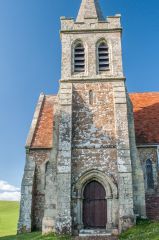 The south-west tower entrance