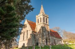 The church from the south-west