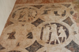 Detail of chancel painting