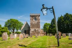 Brooke, St Peter's Church, A churchyard view