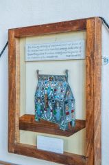 Brooke, St Peter's Church, 13th-century saint's reliquary