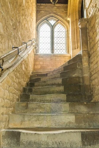The medieval staircase