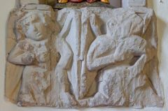 Medieval carved corbel