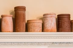 Examples of locally made Tottenham pottery