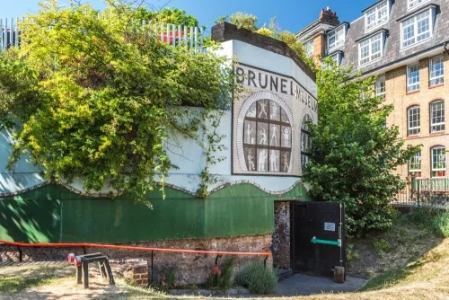 The Thames Tunnel shaft entrance