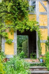 The timber-framed Dovecote