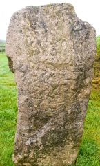 The replica carved stone