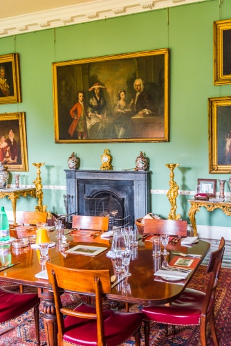 One of the two morning rooms