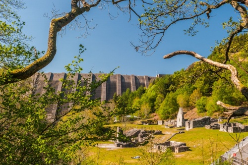 Bryntail Lead Mine Buildings