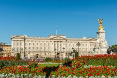Memorial Gardens looking towards the Palace