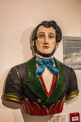 Figurehead of the William Tapscott, wrecked in 1888