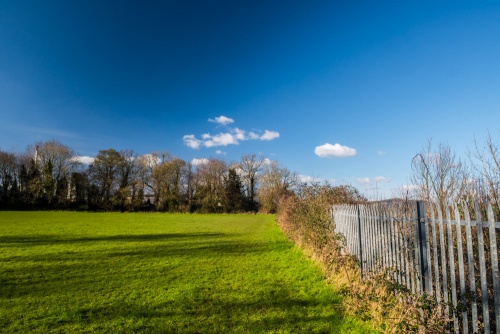 The camp boundary
