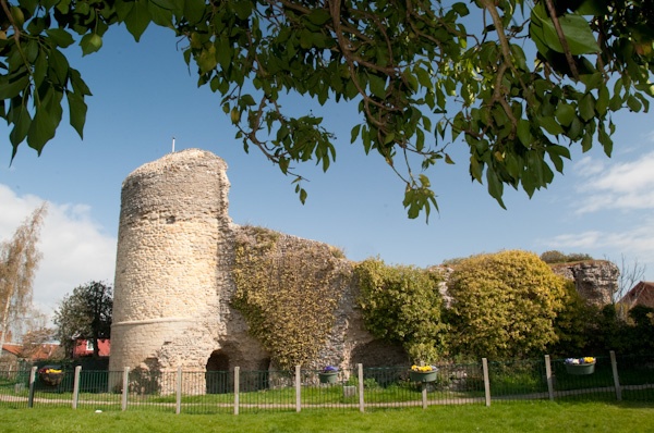 Bungay Castle ruins