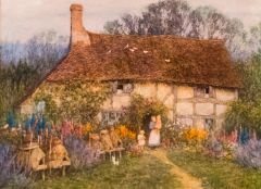 A Surrey Cottage, by Helen Allingham, 1881