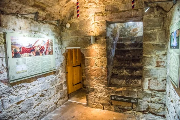 The fortified tower interior