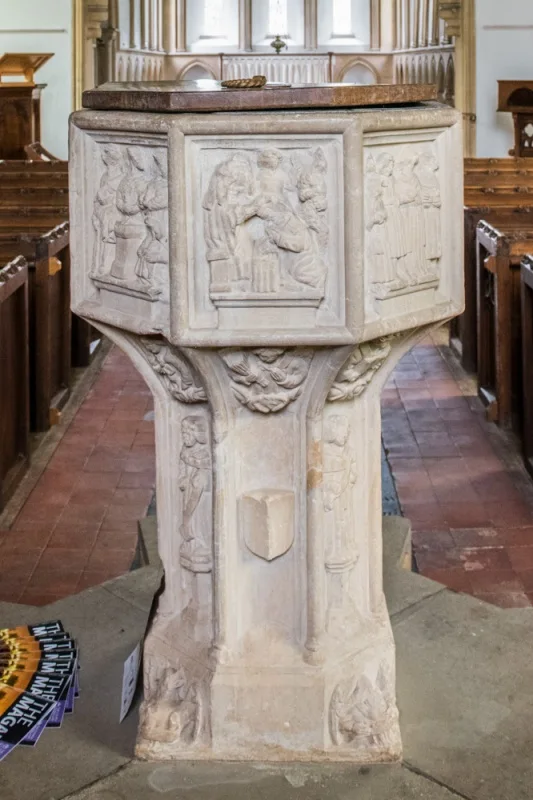 The Seven Sacrament font