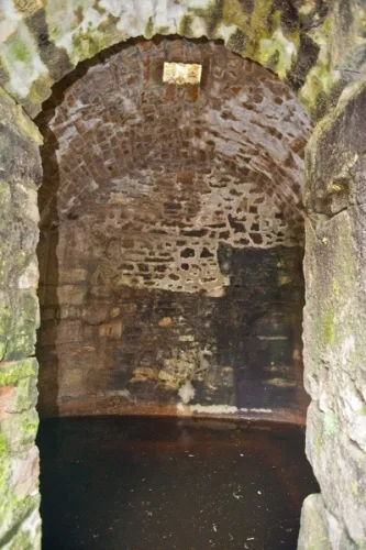 Entering the well chamber