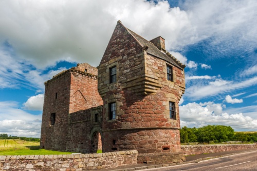 The castle from the south west