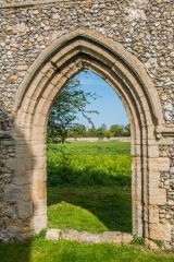 The central doorway to the friary church