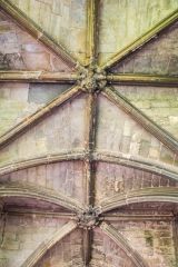 Vaulting ceiling of the gatehouse passage