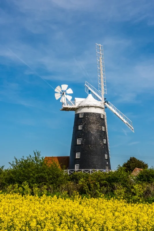 The mill from the west