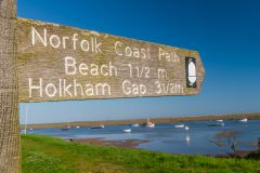 Norfolk Coast Path signpost