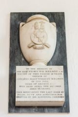 Burnham Thorpe, All Saints Church, Edmund Nelson memorial, father of Lord Nelson