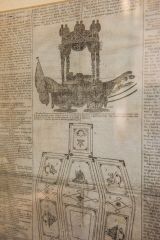 Burnham Thorpe, All Saints Church, A newspaper report of Admiral Nelson's funeral