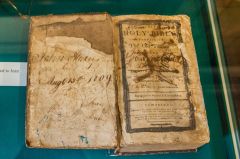 Bible belonging to Jean Armour Burns