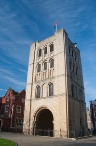 The Norman bell tower