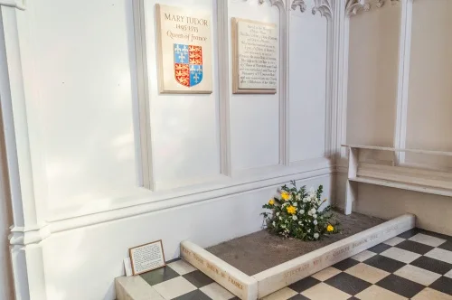 Mary Tudor's tomb