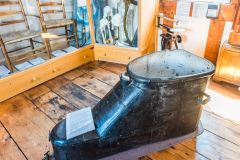 A slipper bath, first floor