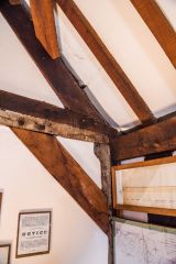 Timber-framed construction, first floor
